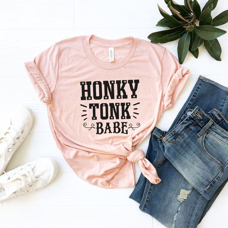Honky Tonk Babe T-shirt Chill Shirt Xmas Fun Hoodie Gift - Etsy | Etsy (US)