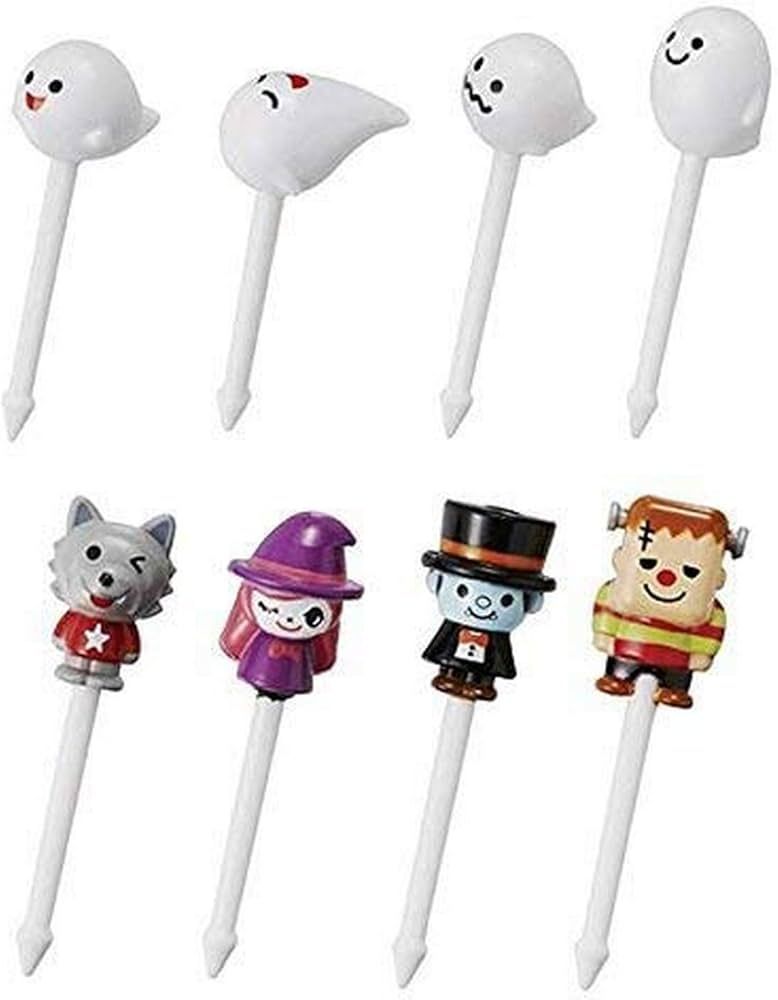 Torune Food Picks Bento Lunch Accessories, Obake Ghost Picks | Amazon (US)