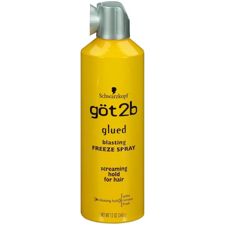Schwarzkopf Göt2b Glued Blasting Freeze Spray, 12 Oz | Walmart (US)