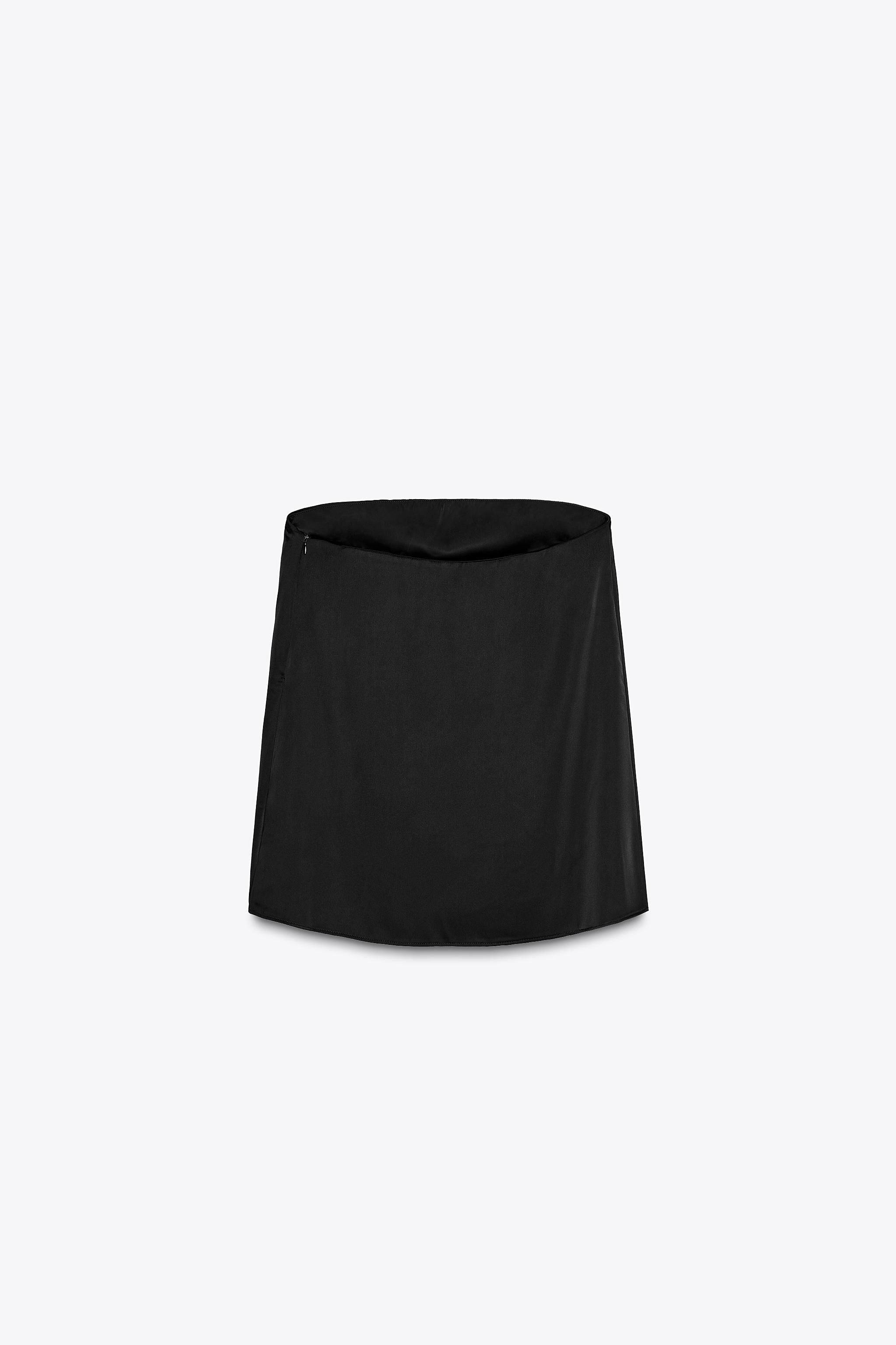 SATIN EFFECT TUBE TOP | Zara US