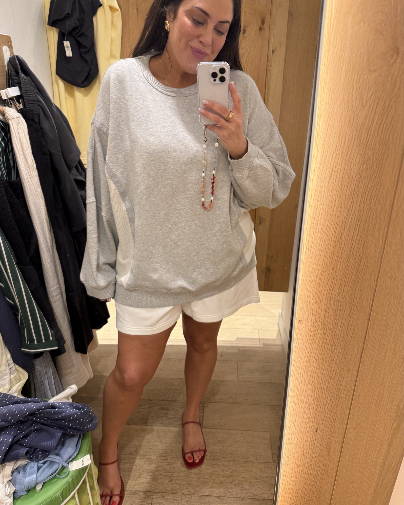 So comfy. Top runs very large.  Plus be a good swim coverup 

#LTKFindsUnder50 #LTKSpringSale #LTKSaleAlert