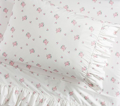 LoveShackFancy Antoinette Ruffle Organic Sheet Set | Pottery Barn Kids