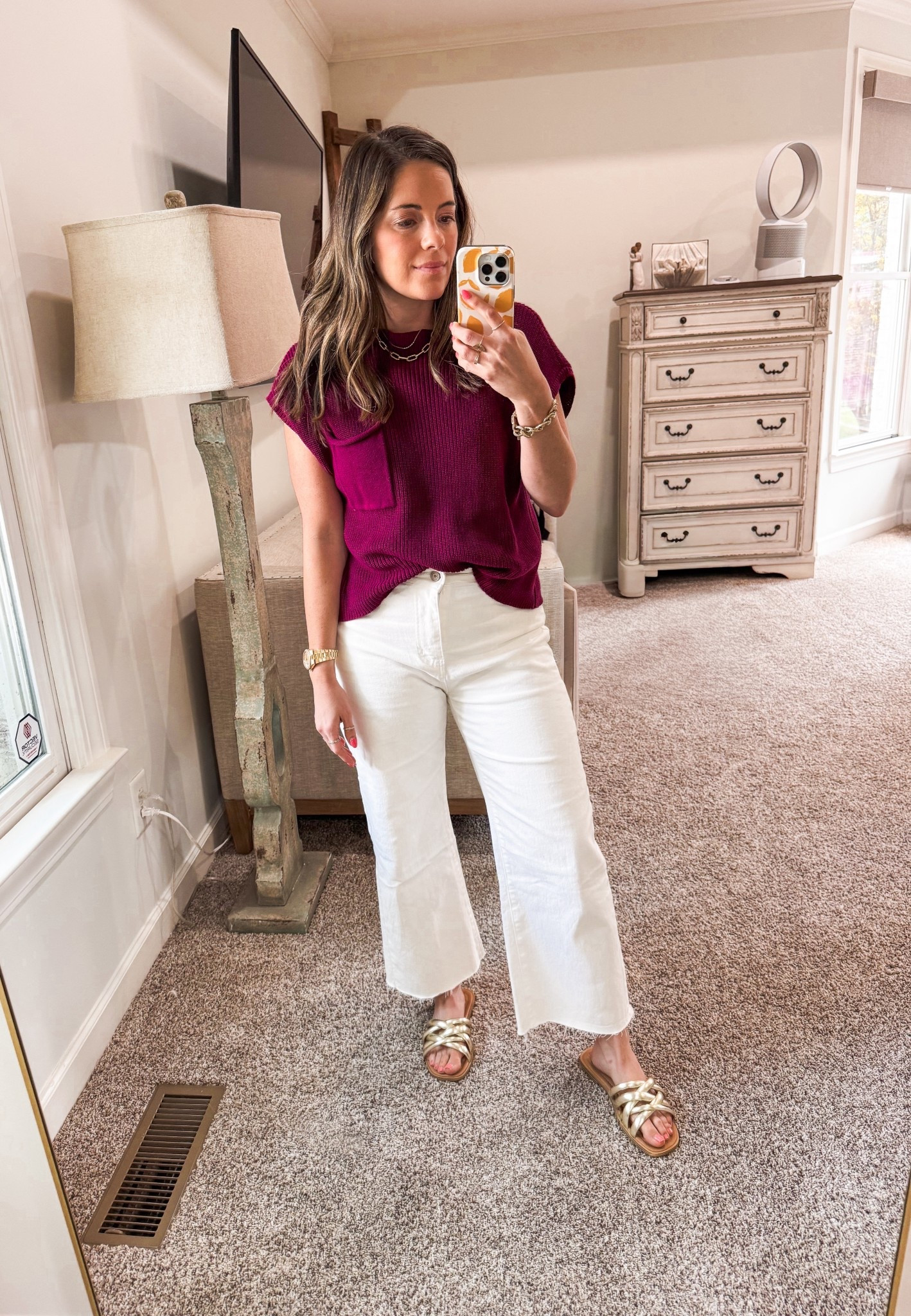 Top smart of a set (S)
Pants TTS- odd white color (5’4)

#LTKSaleAlert #LTKStyleTip #LTKFindsUnder50