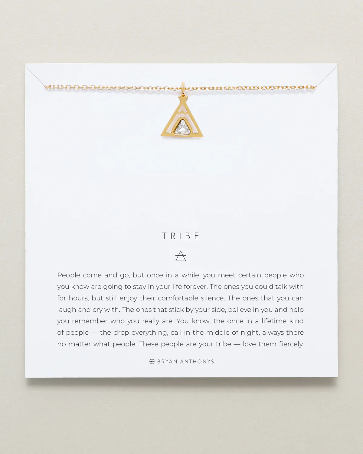 Tribe Friendship Teepee Necklace | Bryan Anthonys | Bryan Anthonys