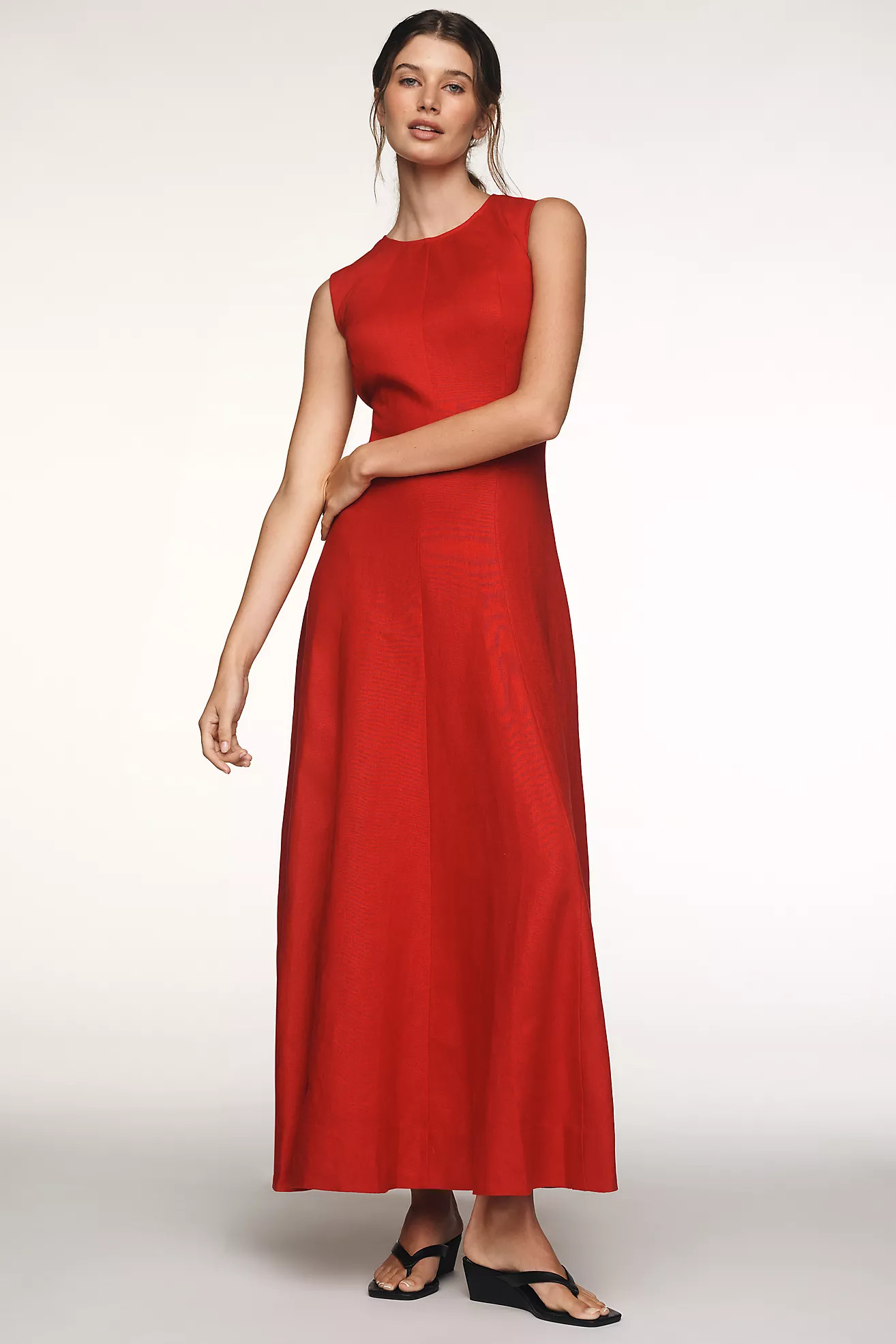 Reformation Cecilia Linen Maxi Dress | Anthropologie (US)