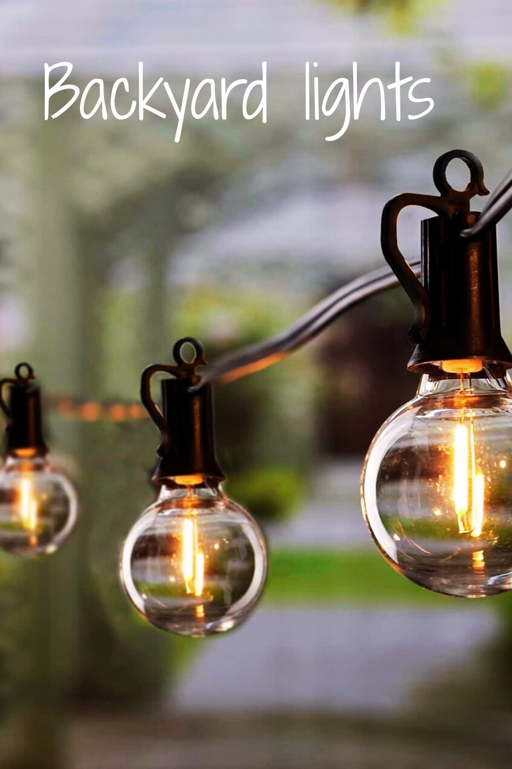 Backyard lights

#LTKSeasonal #LTKStyleTip #LTKHome