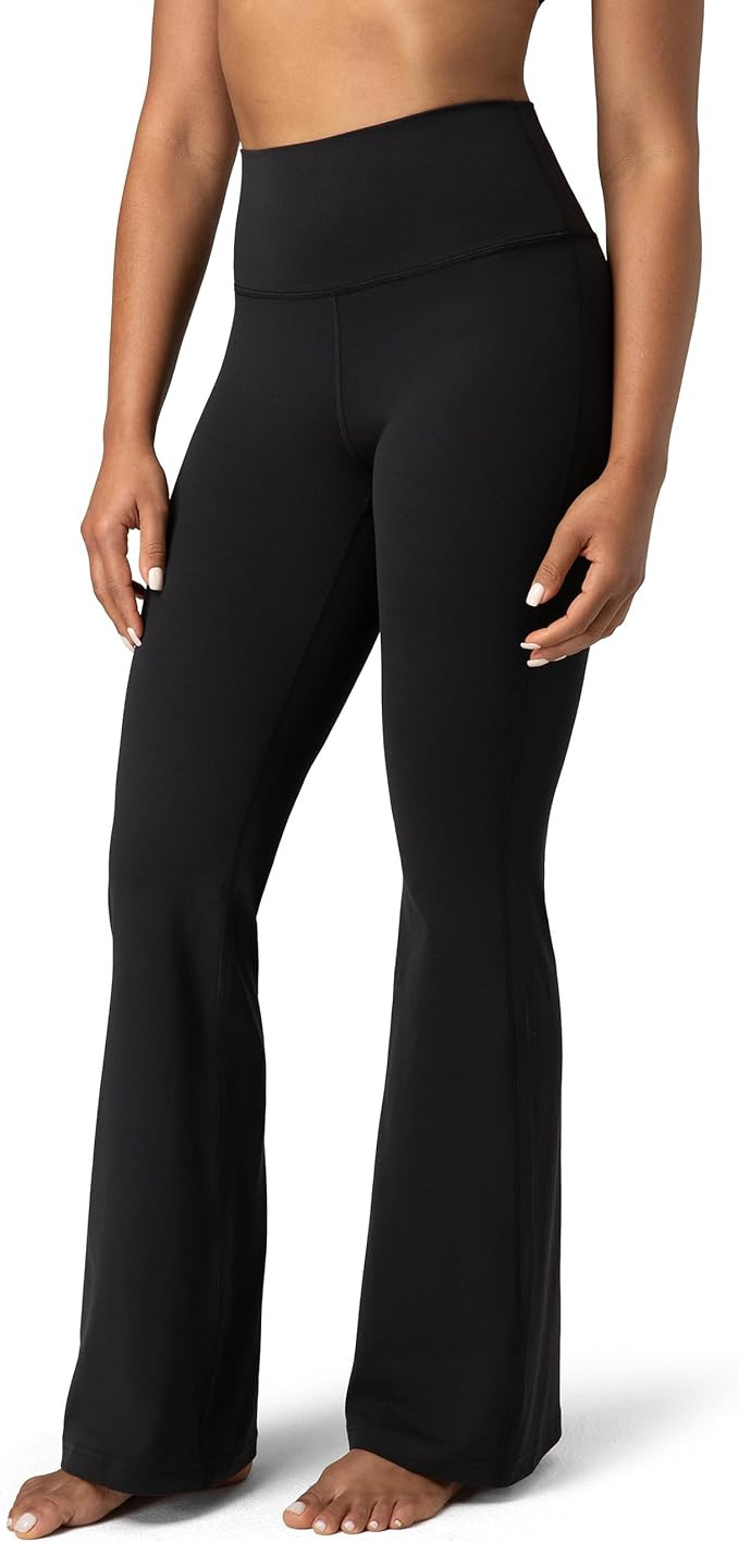 Colorfulkoala Women's Dreamlux Workout Flared Leggings High Waisted Wide Leg Bootcut Yoga Pants 2... | Amazon (US)