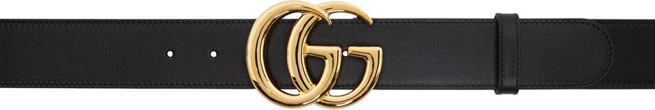 Black GG Marmont Belt | SSENSE