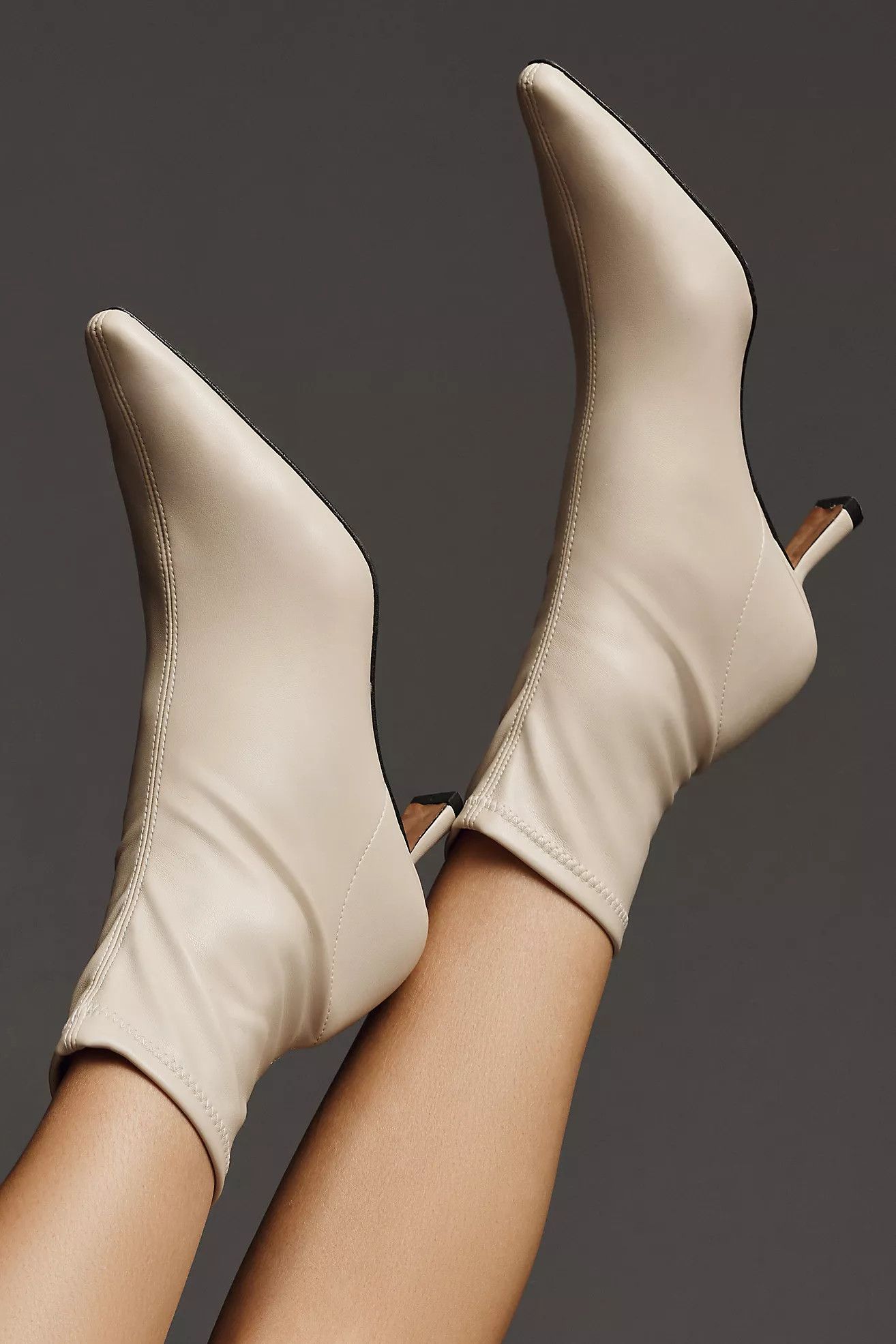 Angel Alarcon Pointed-Toe Kitten-Heel Boots | Anthropologie (US)