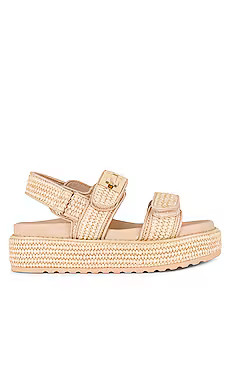 Steve Madden Bigmona Platform in Natural Raffia from Revolve.com | Revolve Clothing (Global)