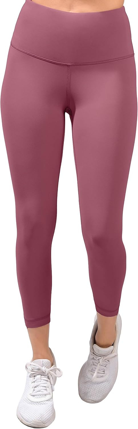 Yogalicious High Waist Ultra Soft Lightweight Capris - High Rise Yoga Pants | Amazon (US)