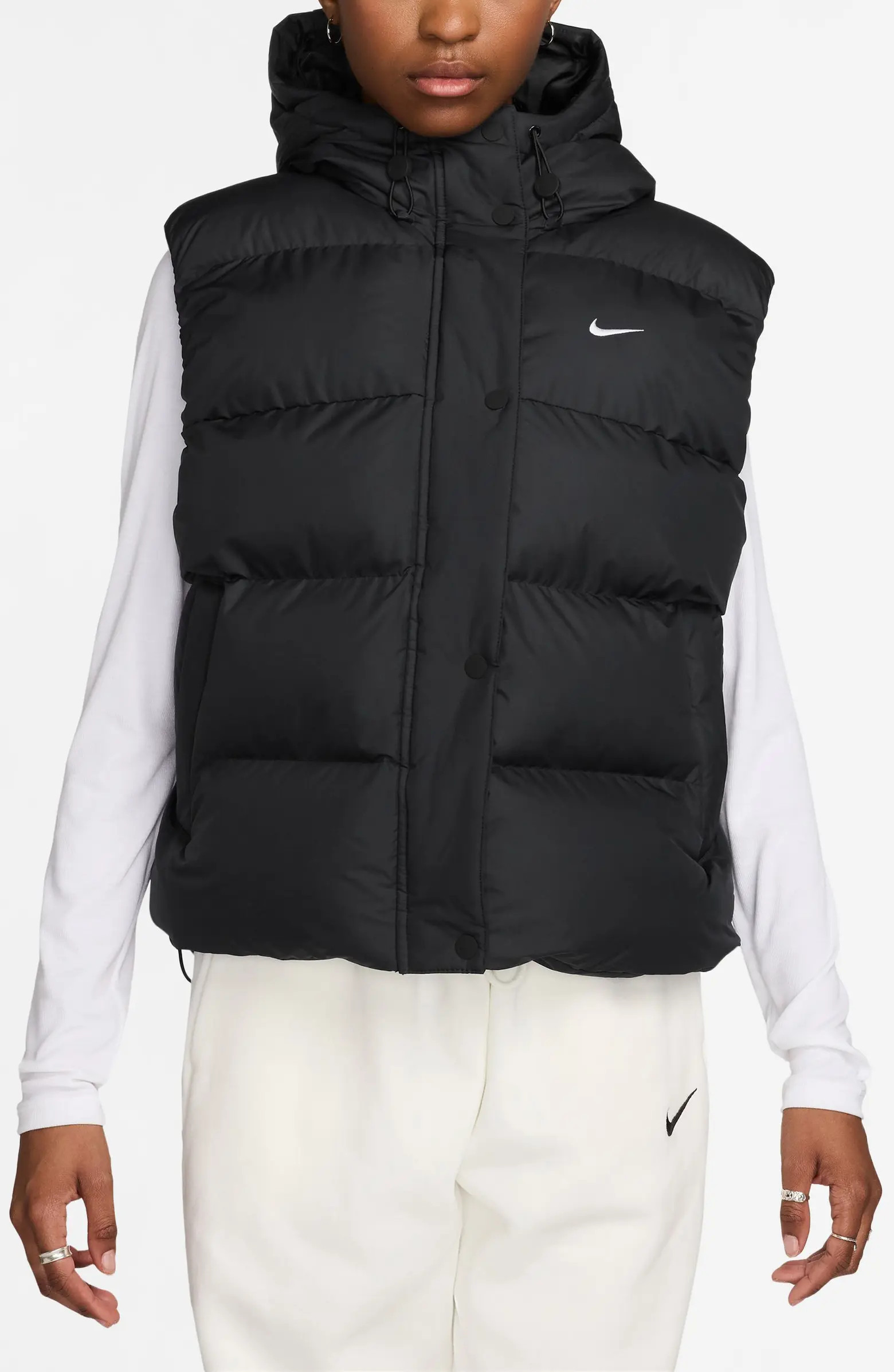 Therma-FIT Hooded Puffer Vest | Nordstrom