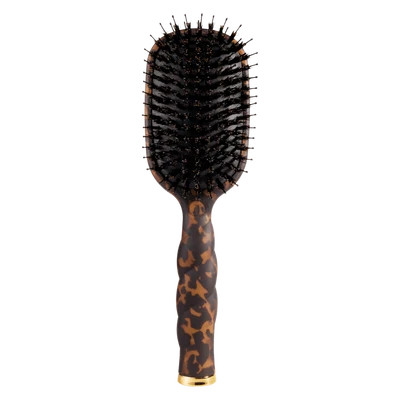 Boar Bristle Hair Brush - Tortoise | TELETIES