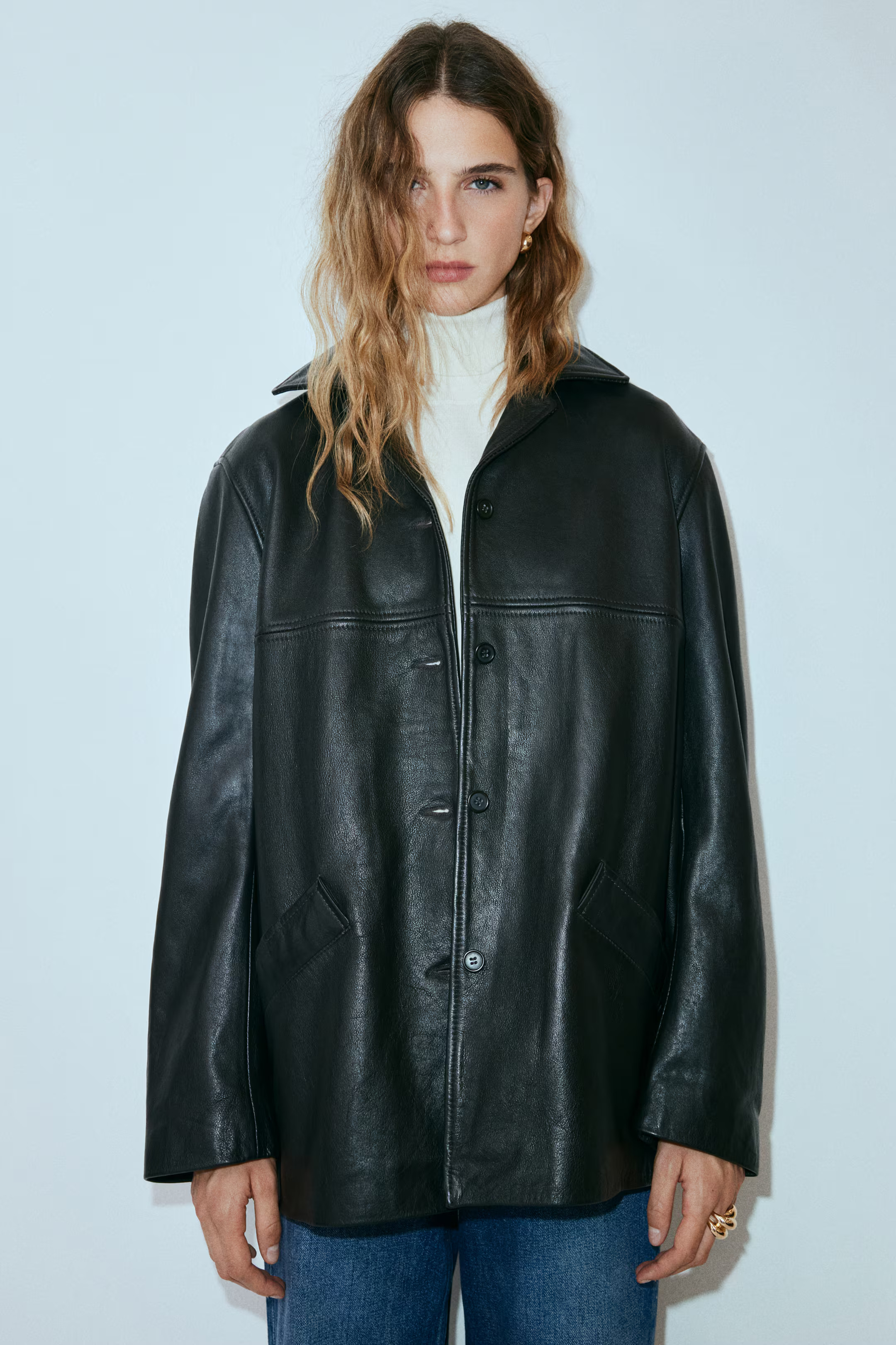 Leather jacket | H&M (UK, MY, IN, SG, PH, TW, HK)