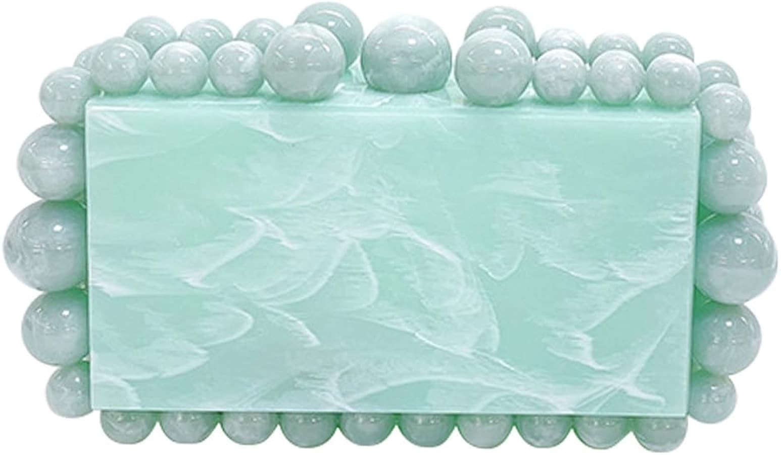 Acrylic Purses Evening Clutch Bag Marbling Evening Clutch Bag for Women Glitter Marble Purse for ... | Amazon (US)