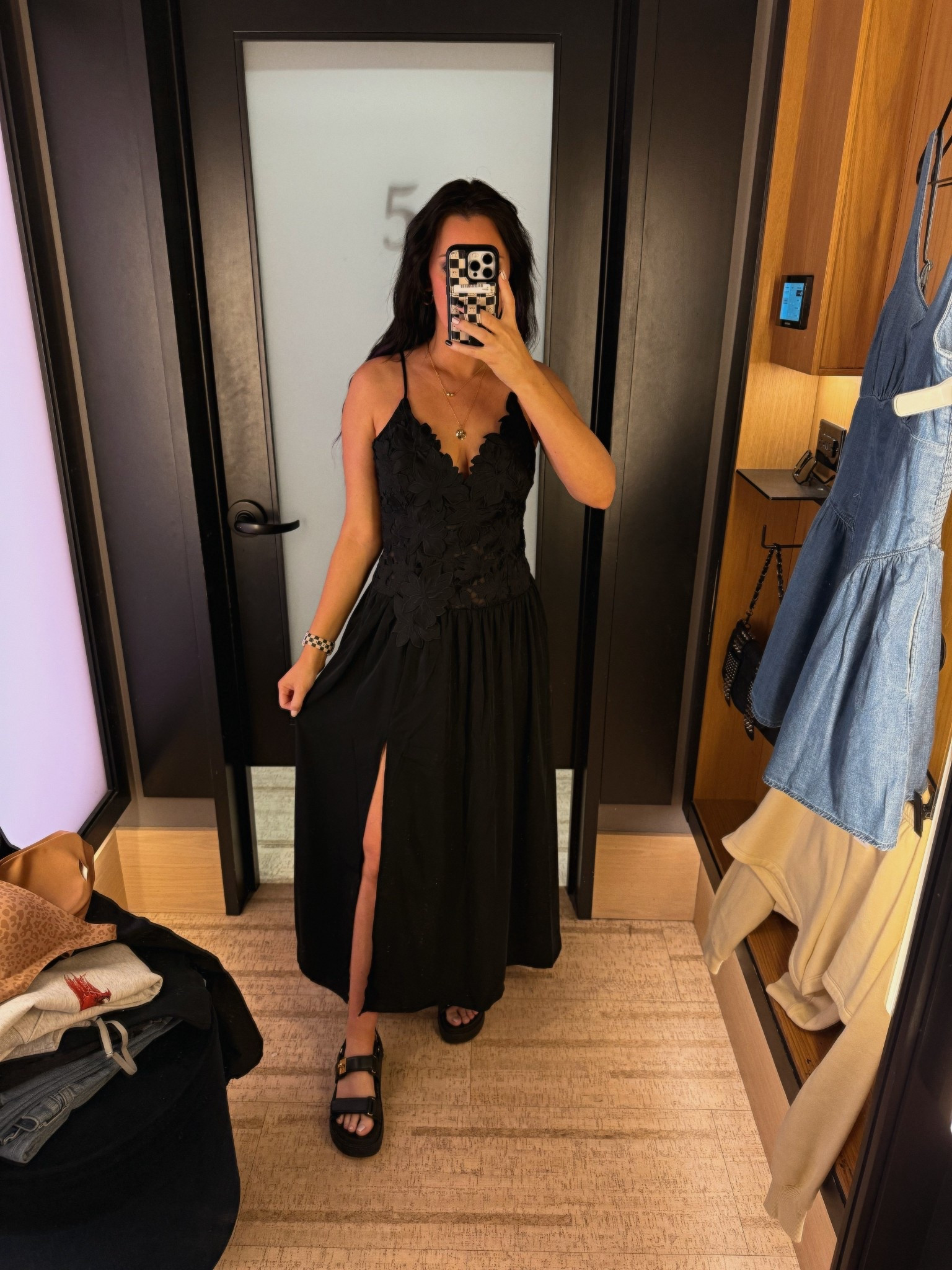 Absolutely stunning black dress for summer. Perfect for a casual wedding, vacation or date night! It’s bra-free so you don’t have to worry about what bra will look good with this! I’m wearing the size Medium  

#LTKootd #LTKMothersDay #LTKWedding
