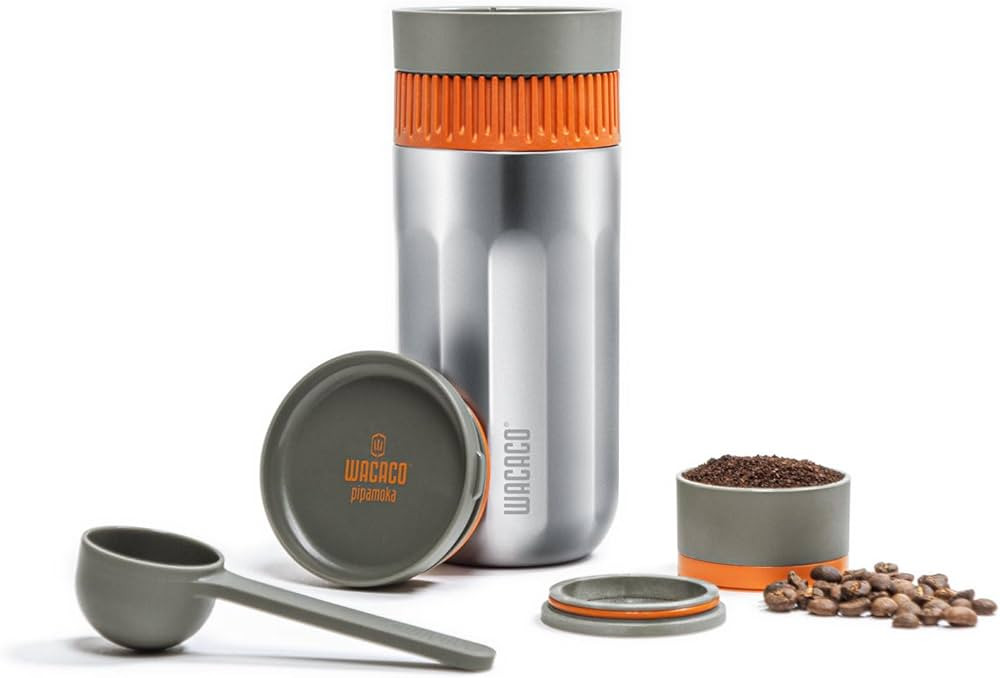 WACACO Pipamoka Portable Coffee Maker, Coffee brewer, All-in-one Vacuum Pressured，Insulated Tra... | Amazon (US)