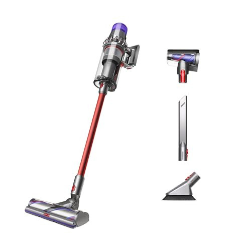 Dyson Outsize Origin Cordless Vacuum, Nickel/Red | Amazon (US)