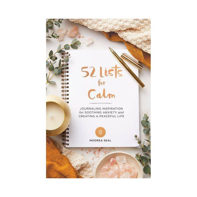 52 Lists for Calm - by Moorea Seal (Diary) (Paperback) | Target