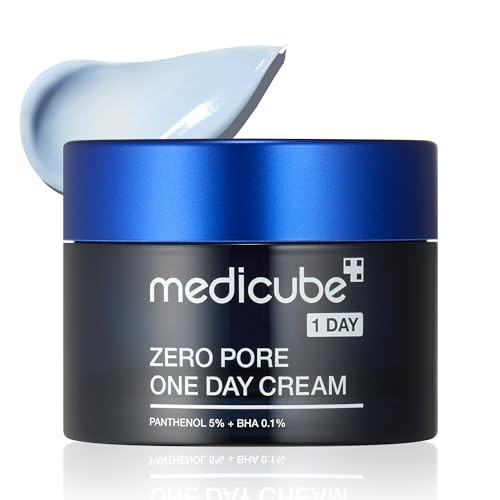 Medicube Zero Pore One-Day Cream 1.7 fl.oz - Visibly Smaller Pores, Controls Excess Oil - Pore Refining Cream with Panthenol, Salicylic Acid, and Niacinamide - Korean Skincare | Amazon (US)