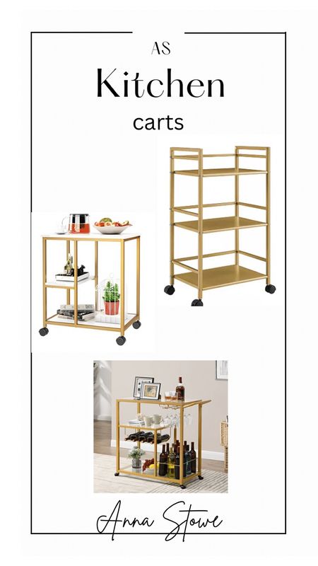 Everybody needs that extra counter space during the holiday season! These kitchen carts are the perfect addition to help serve your holiday goodies! 

#LTKHoliday #LTKGiftGuide #LTKhome