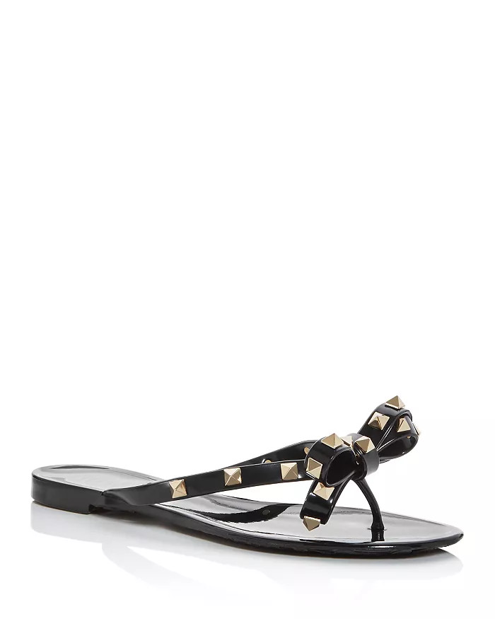 Women's Summer Rockstud PVC Thong Sandals | Bloomingdale's (US)