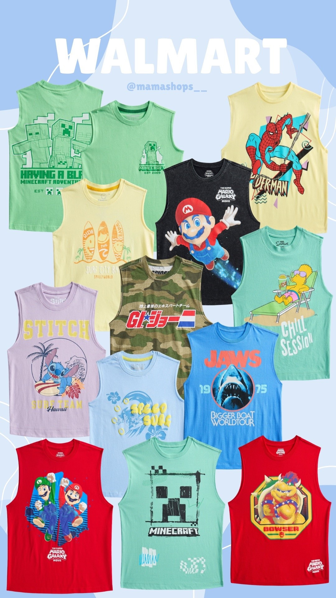 Fun graphic muscle tank tops for Boys, go check them out!👦🏻🤩

They have lots of fun characters to choose from, linking them all here ✨🔗

#LTKmomlife #LTKSeasonal #LTKKids