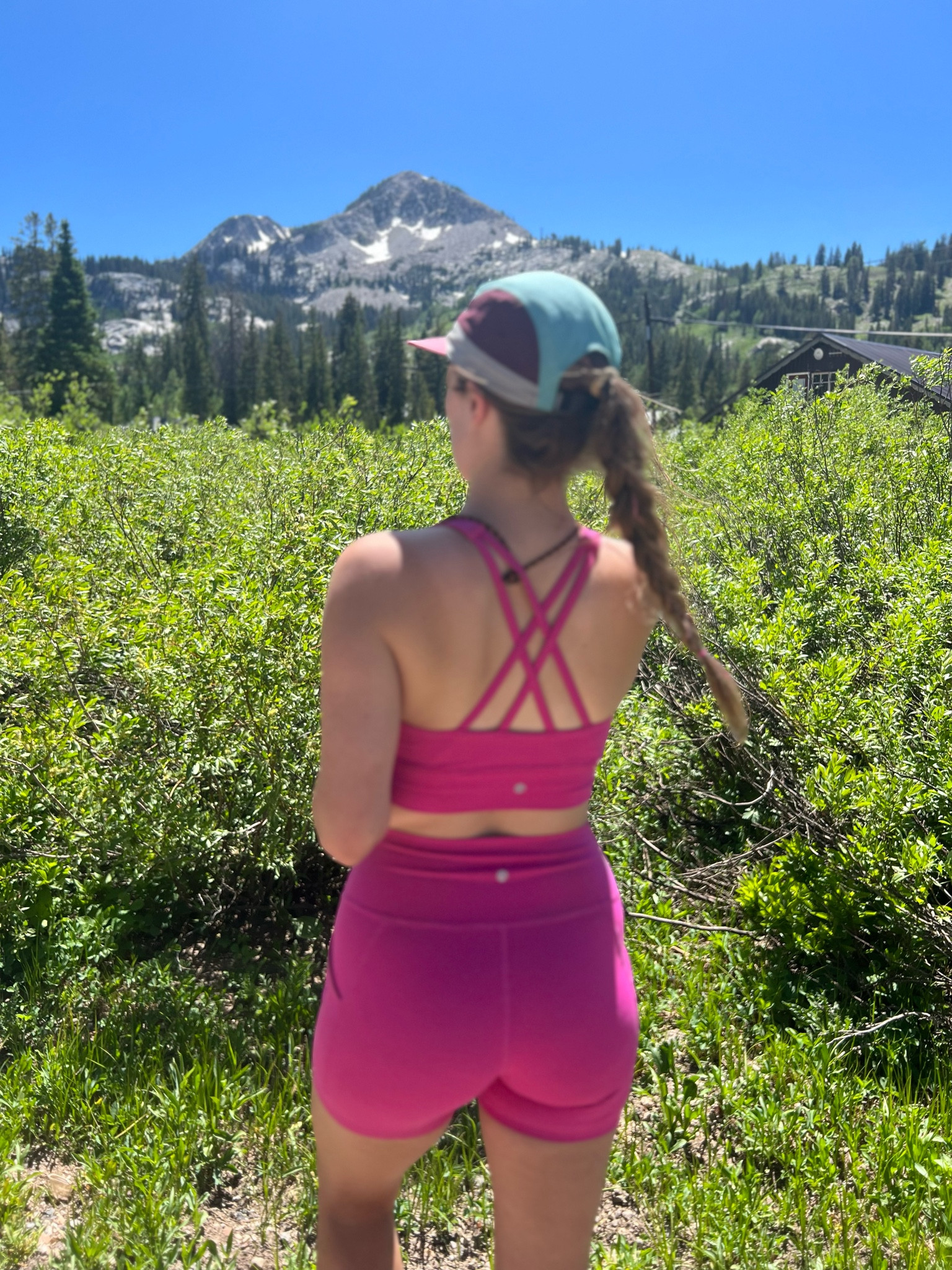 Picture isn’t in focus but this set from #crzyoga was so comfortable, soft, and stretchy for a mountain run! 

#LTKFitness #LTKActive