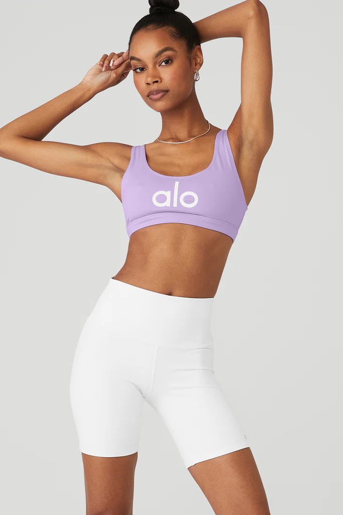 Ambient Logo Bra | Alo Yoga