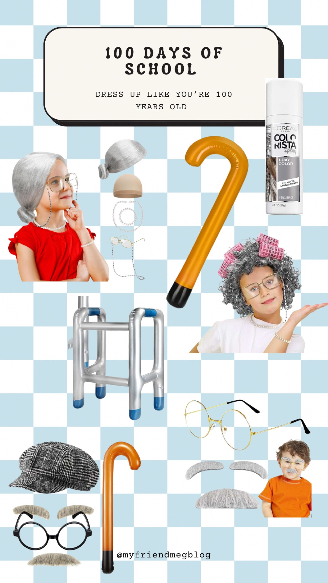 100 years old for the 100th day of school! 

#LTKKids #LTKFamily #LTKFindsUnder50