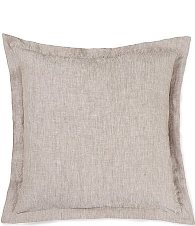 Southern Living Heirloom Linen Square Pillow - Gray | Dillard's