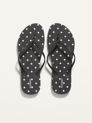 Patterned Flip-Flops for Women | Old Navy (US)