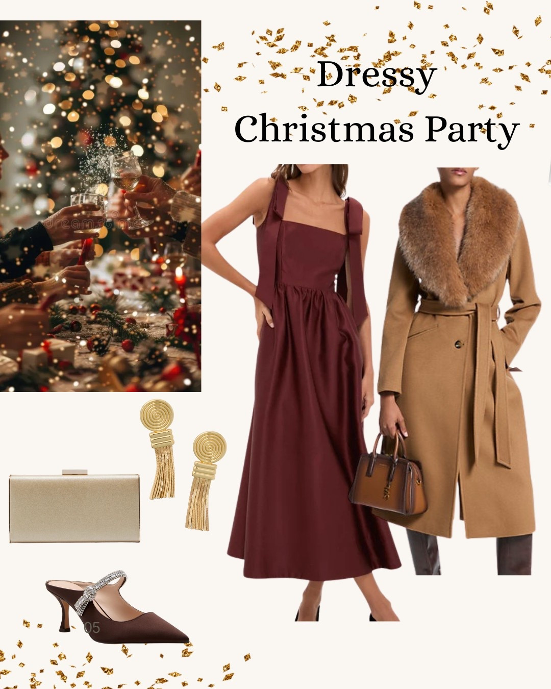 Christmas party, faux fur coat, tuckernuck, holiday outfit, wedding guest 

#LTKSeasonal #LTKGiftGuide #LTKHoliday
