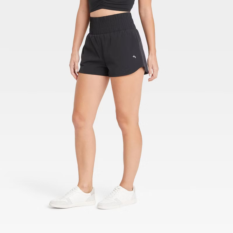 Women's High-Rise Woven Shorts 3" - JoyLab™ | Target