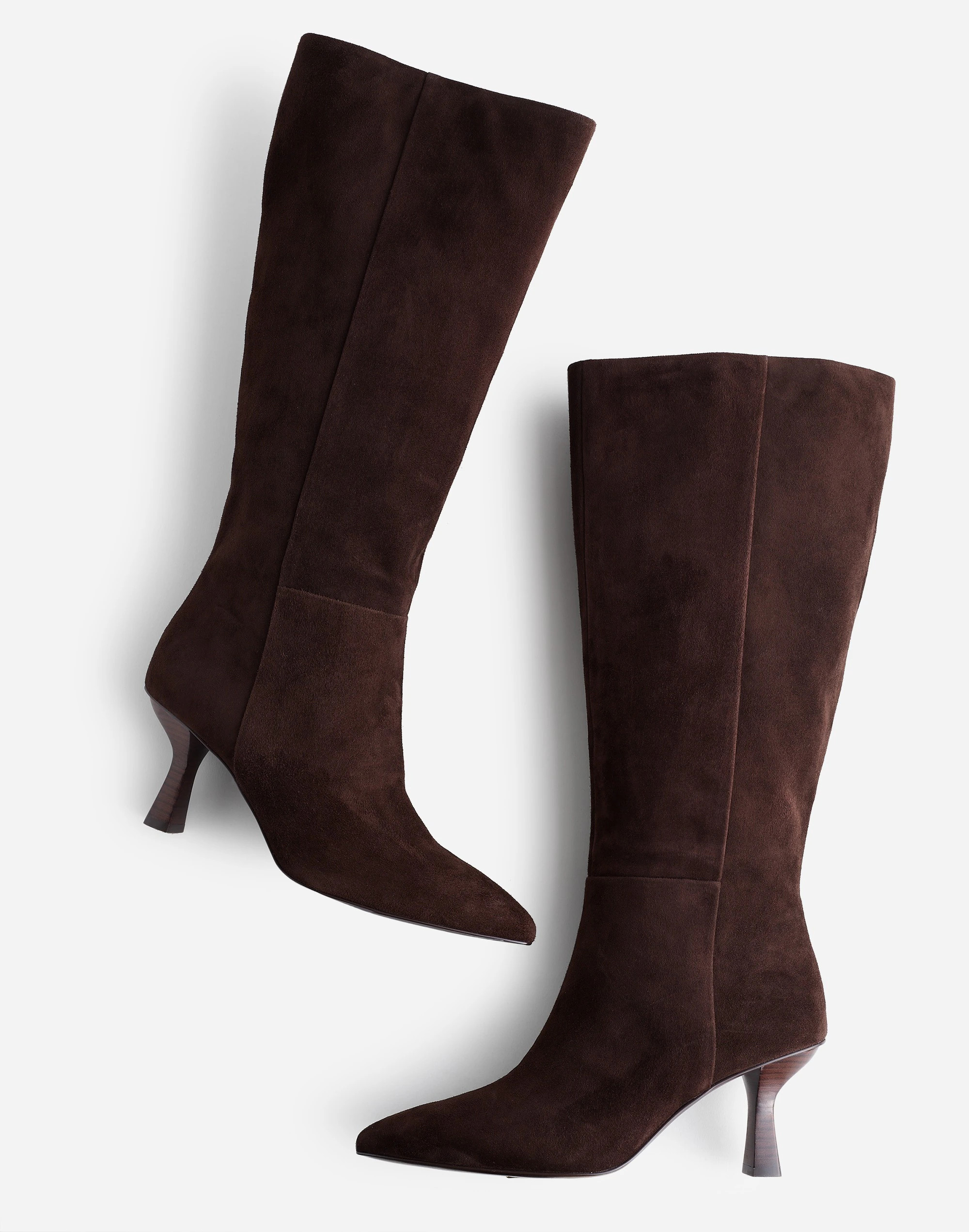 The Justine Knee Boot with Extended Calf | Madewell | Madewell