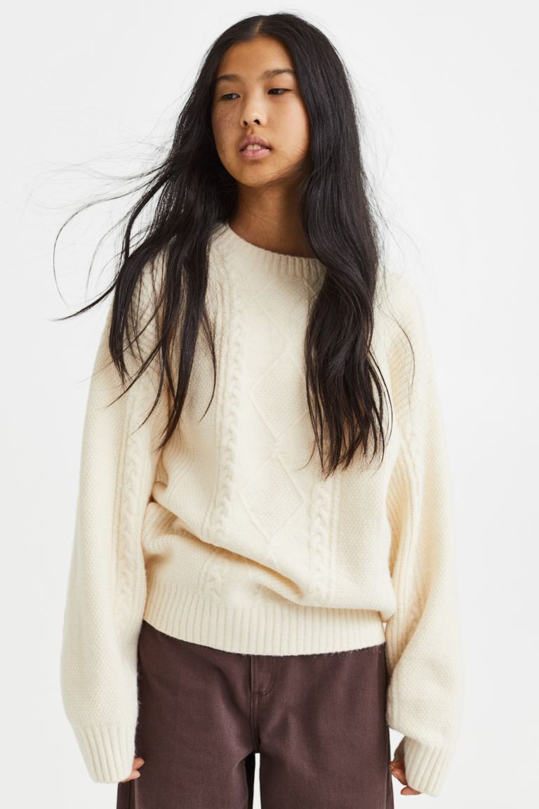 Jacquard-knit jumper | H&M (US + CA)