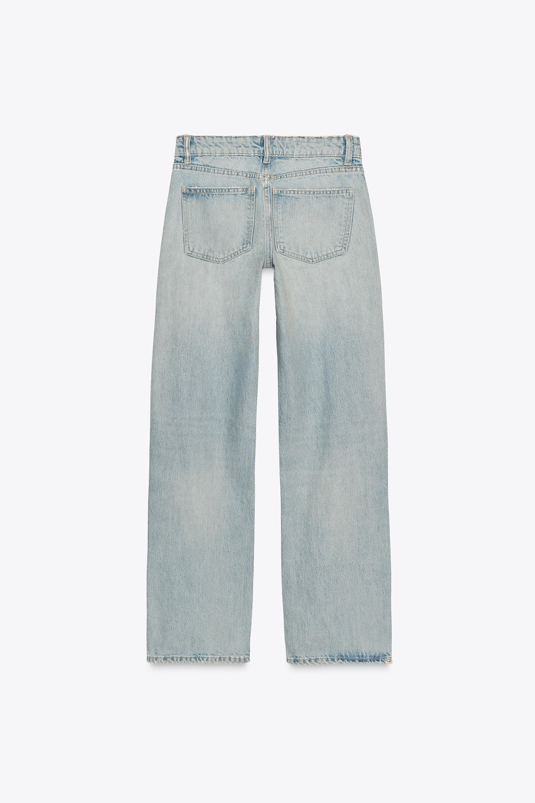 TRF WIDE LEG LOW RISE JEANS | Zara US