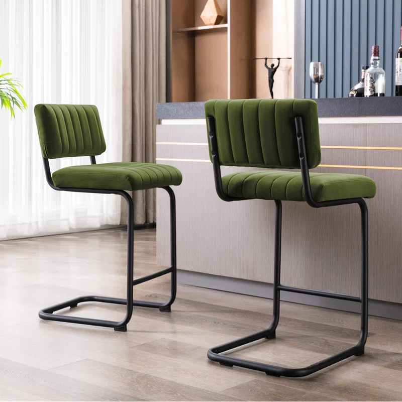 Velvet Counter & Bar Stool | Wayfair North America