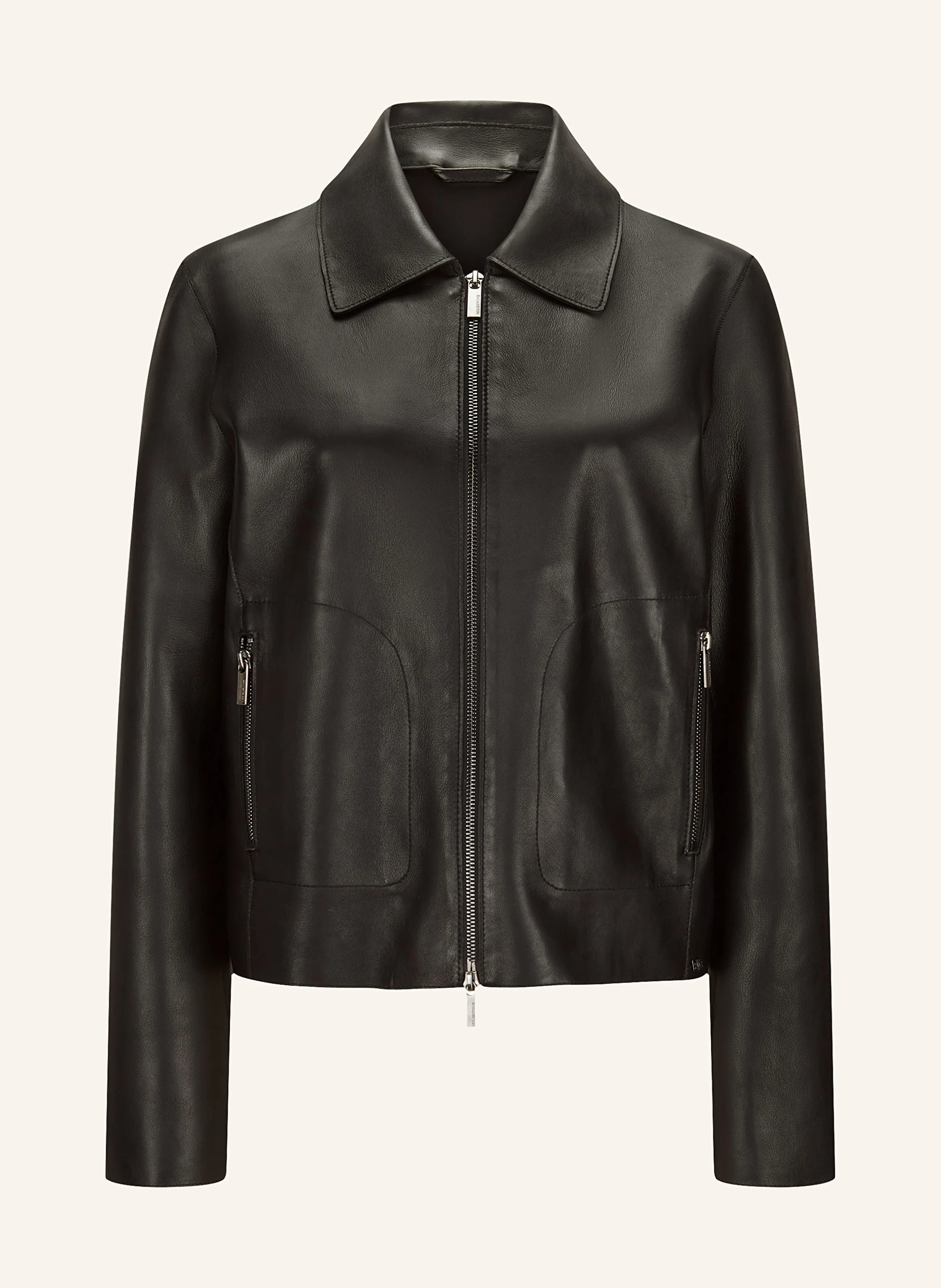 MILESTONE Lederjacke MSNYLAH in schwarz | Breuninger (DACH)