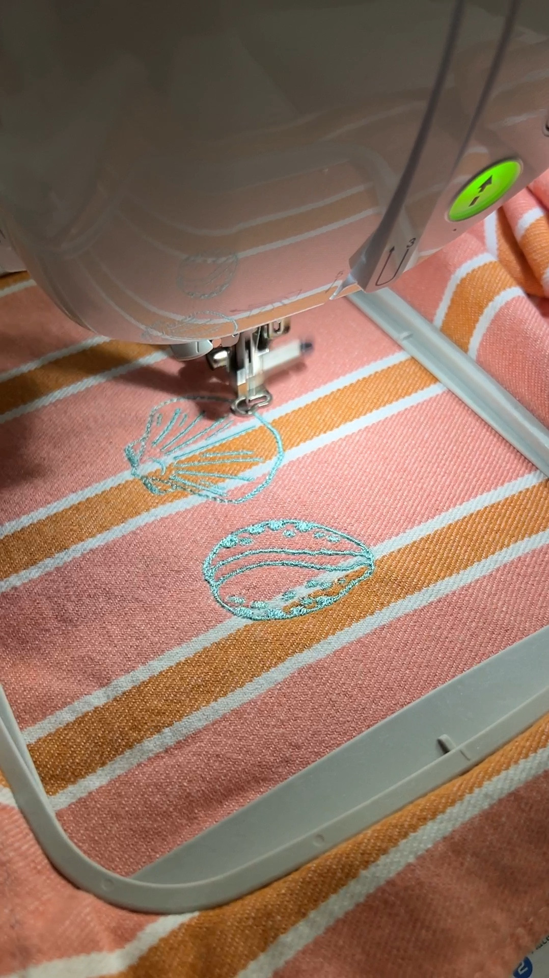 My embroidery machine #diy #embroidery
