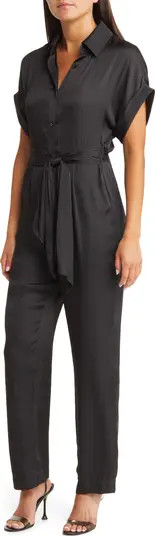 Tie Front Jumpsuit | Nordstrom