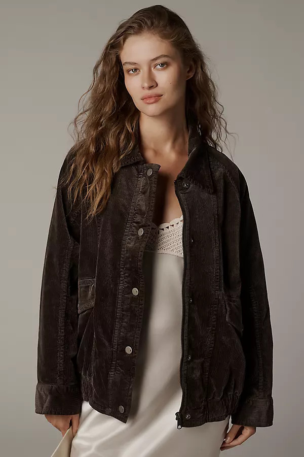 Corduroy Bomber Jacket | Anthropologie (US)