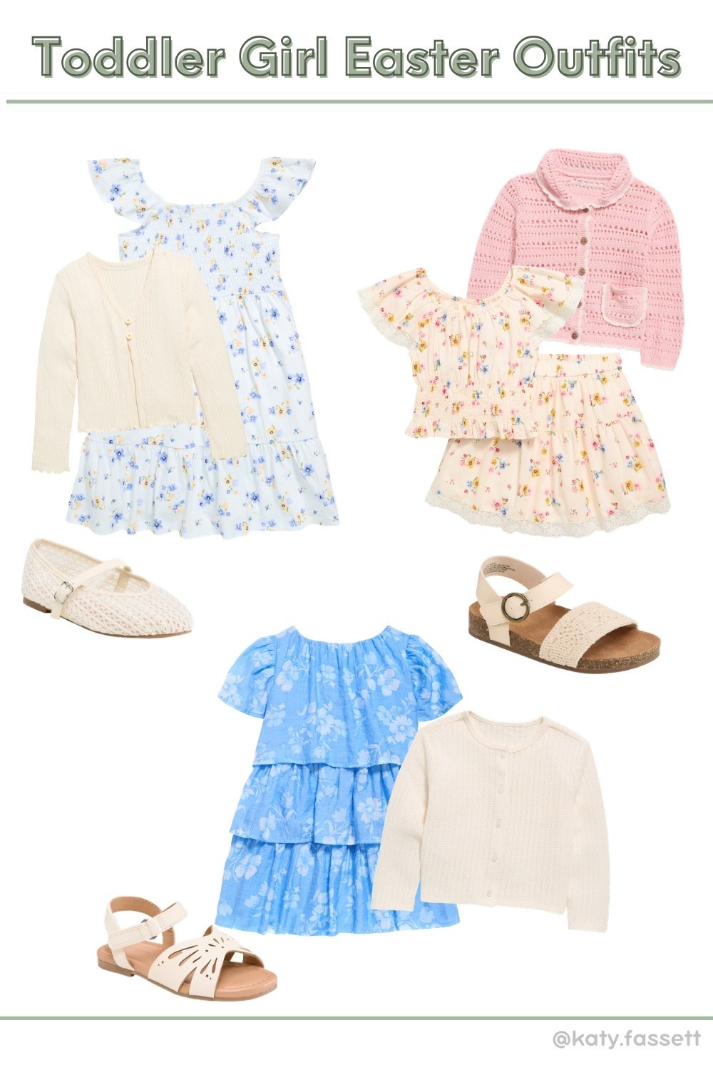 These Easter options for girls are so darn cute! 