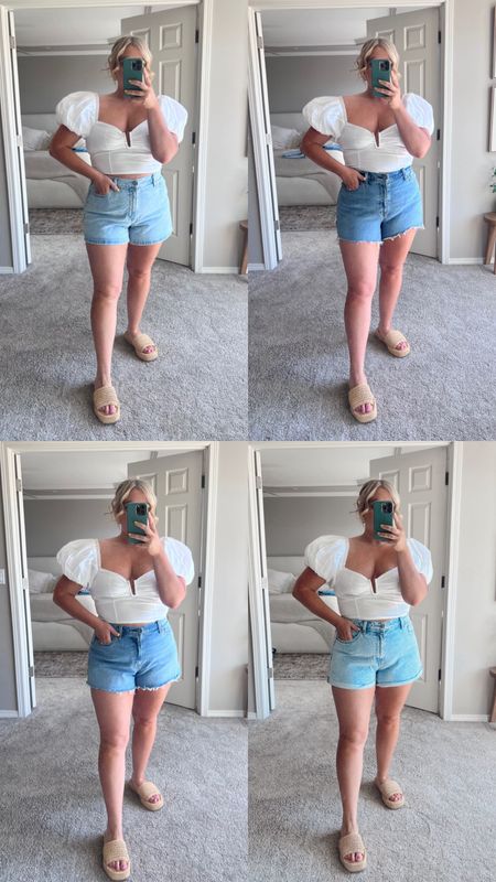 Denim shorts are all 25% off + an extra 15% off with code AFSHORTS. I personally size up one size in all denim shorts. I’m wearing a size 32.


#LTKMidsize #LTKFindsUnder100 #LTKSaleAlert