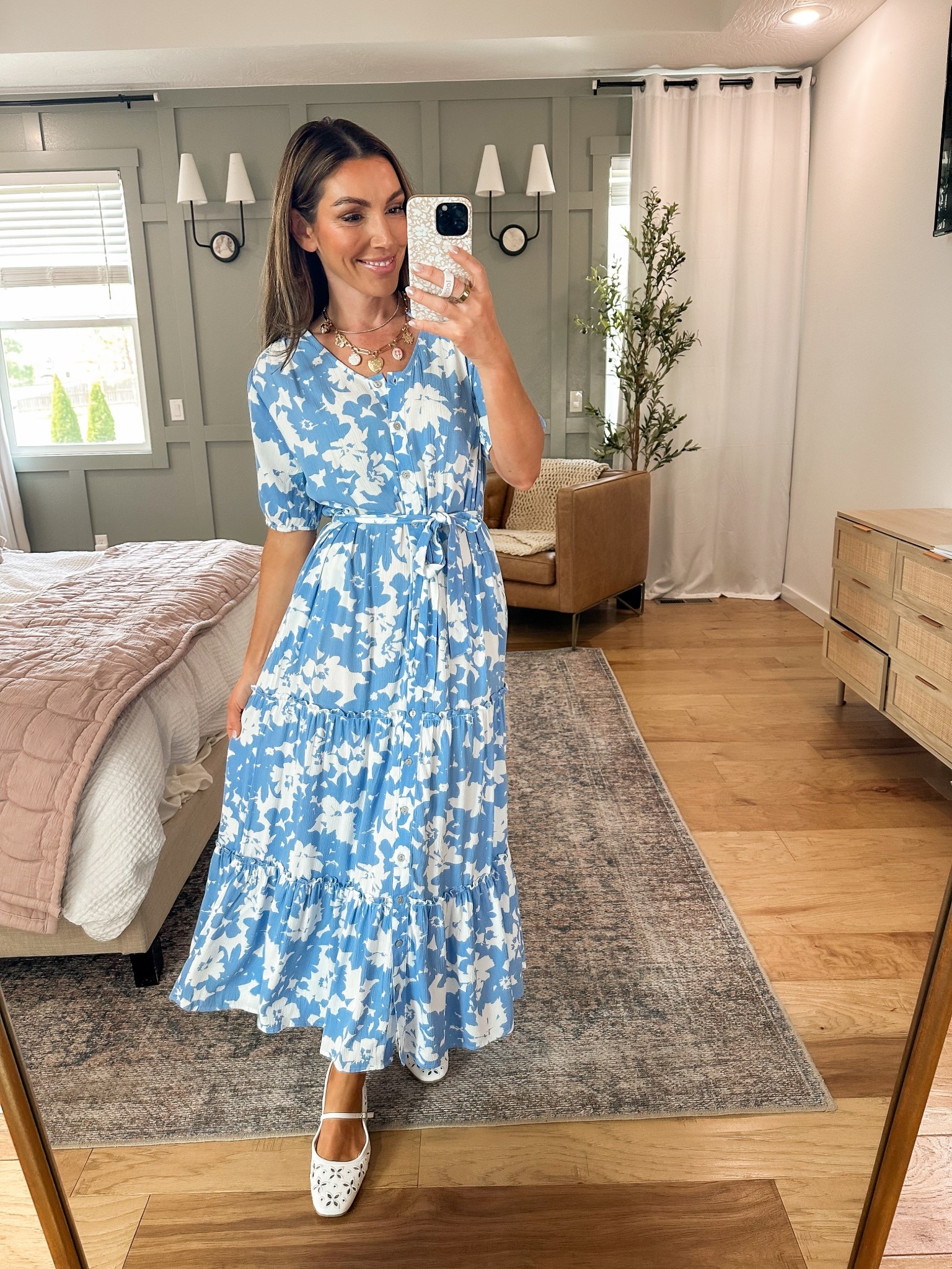 Easy mom life dress that you can just throw on AND GO! Walmart fashion, spring outfit, dress.

#LTKFindsUnder50 #LTKSeasonal #LTKStyleTip