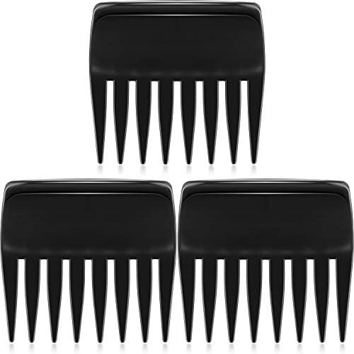 3 Packs Streaker Combs Anti-Static Wide Teeth Comb Styling Comb Detangling Comb 8 Widely-spaced T... | Amazon (UK)
