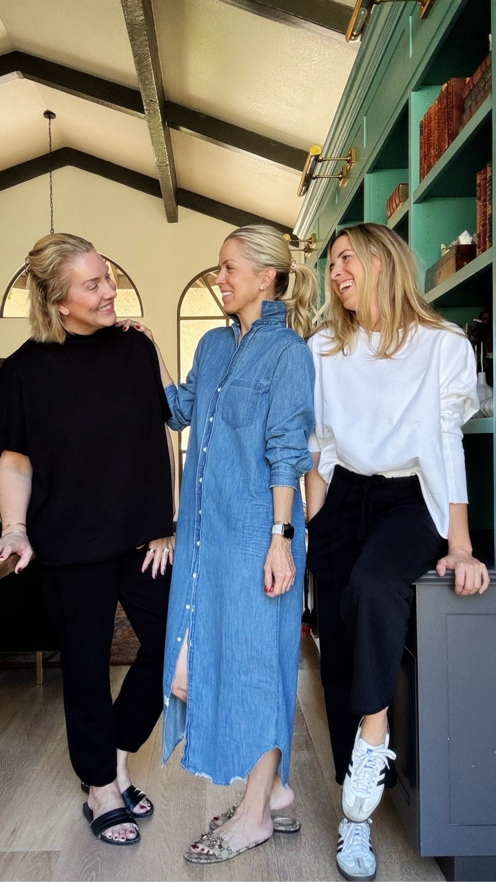 We can’t get enough of these timeless @FrankandEileen pieces!

Classic, elevated and soft, we are living in our Frank and Eileen this season. Each piece you put on feels like home, yet you are immediately put together and chic. We love them for running around town and of course, travel. 

Sizing notes:
All pieces run tts. Gretchen is in a small in the dress. Laura is in a small in the cropped sweats and white top, and Allison is in a medium in the black jogger- her top is one size fits all. 

#FrankandEileenPartner
#WearLoveRepeat


#LTKOver40 #LTKGiftGuide #LTKHoliday