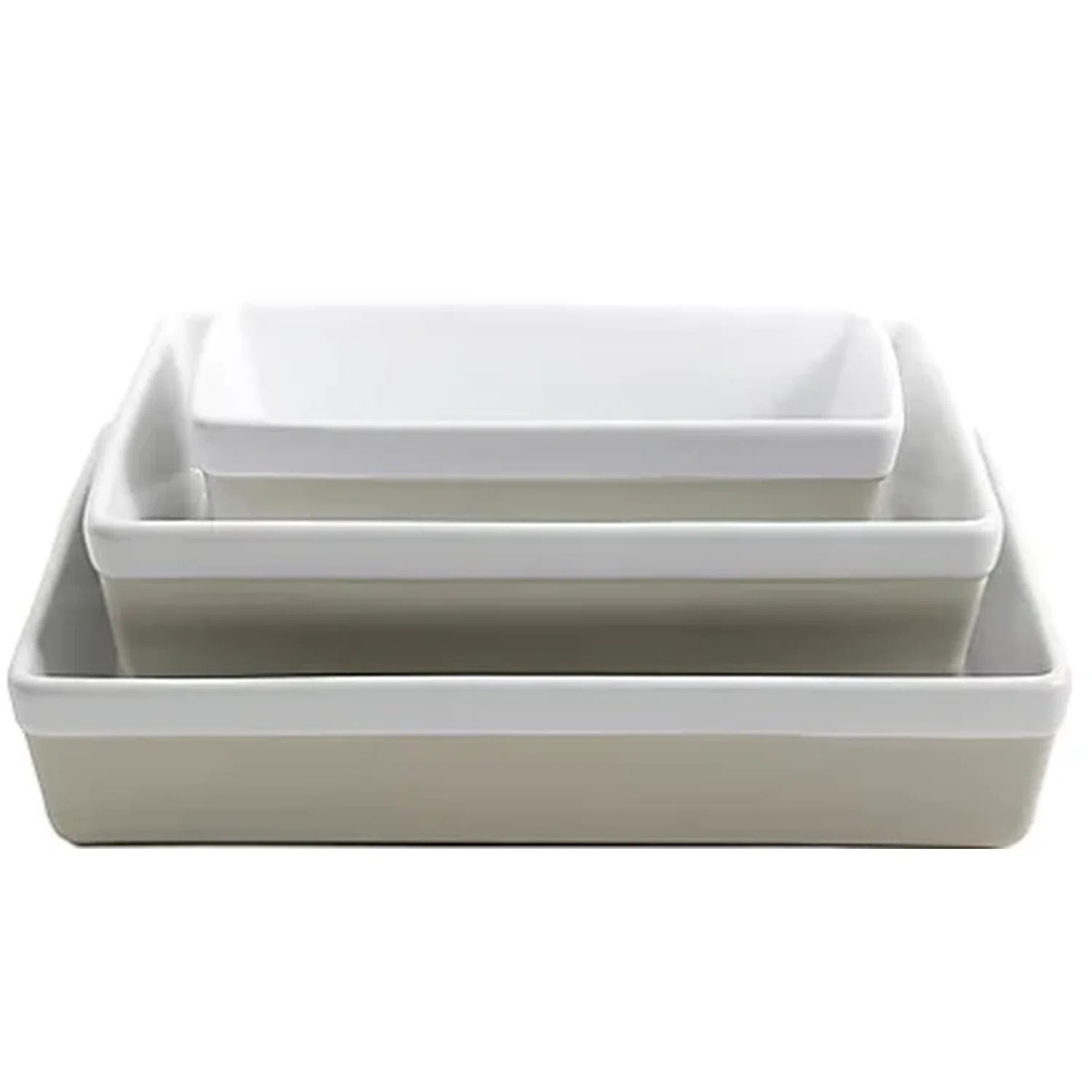 Martha Stewart 3 Piece Stoneware Bakeware Set | Wayfair North America