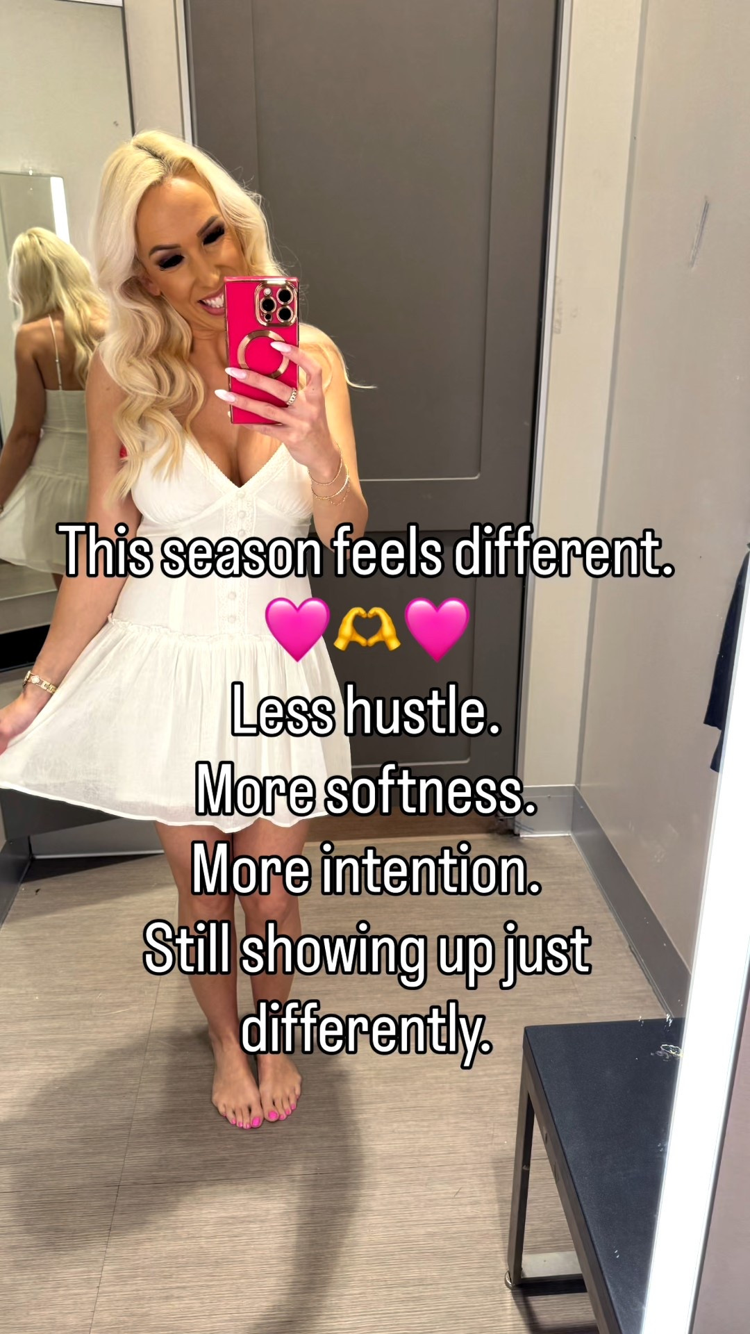 New Season🫶
💛 More softness.
🌿 Filling my cup.
💫 Showing up differently.
Are you filling your cup today too?


#LTKmomlife #LTKselfcare #LTKdayinmylife