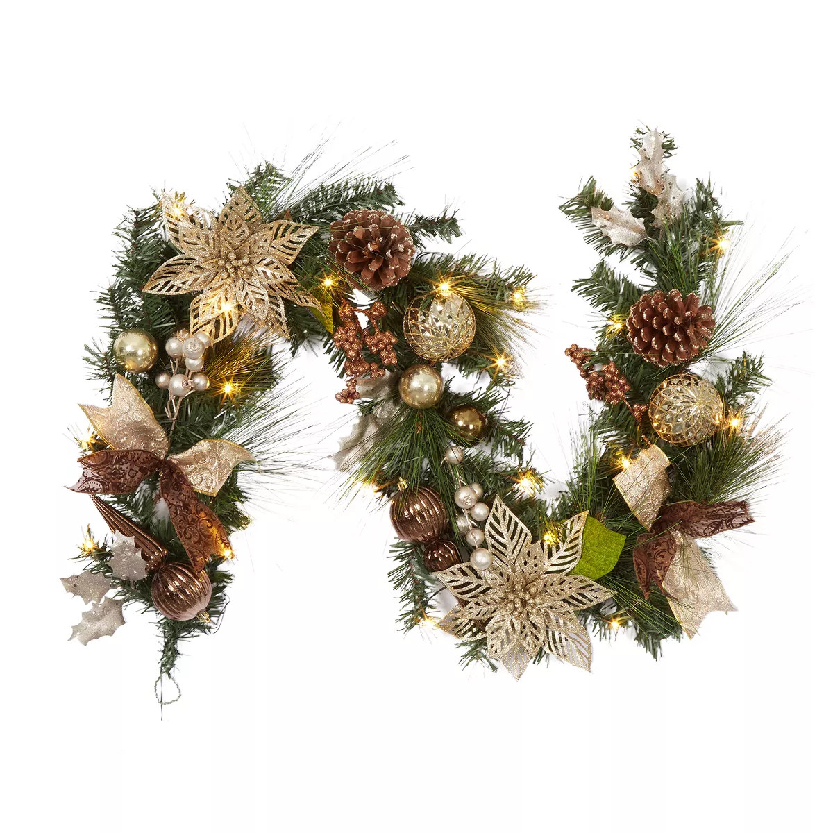6 Ft Christmas Garland with Lights | Target